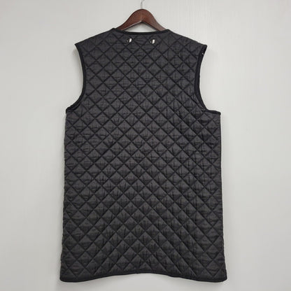 【現状渡し品】【レディース】 CHRISTIAN DADA クリスチャンダダ QUILTING LINER SWITCHING LEATHER MOD COAT キルティングライナー スイッチング レザー モッズコート 168-260829-as-18-izu サイズ：M カラー：ブラック 万代Net店