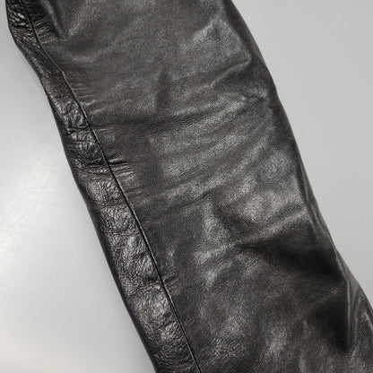 【現状渡し品】【レディース】 CHRISTIAN DADA クリスチャンダダ QUILTING LINER SWITCHING LEATHER MOD COAT キルティングライナー スイッチング レザー モッズコート 168-260829-as-18-izu サイズ：M カラー：ブラック 万代Net店