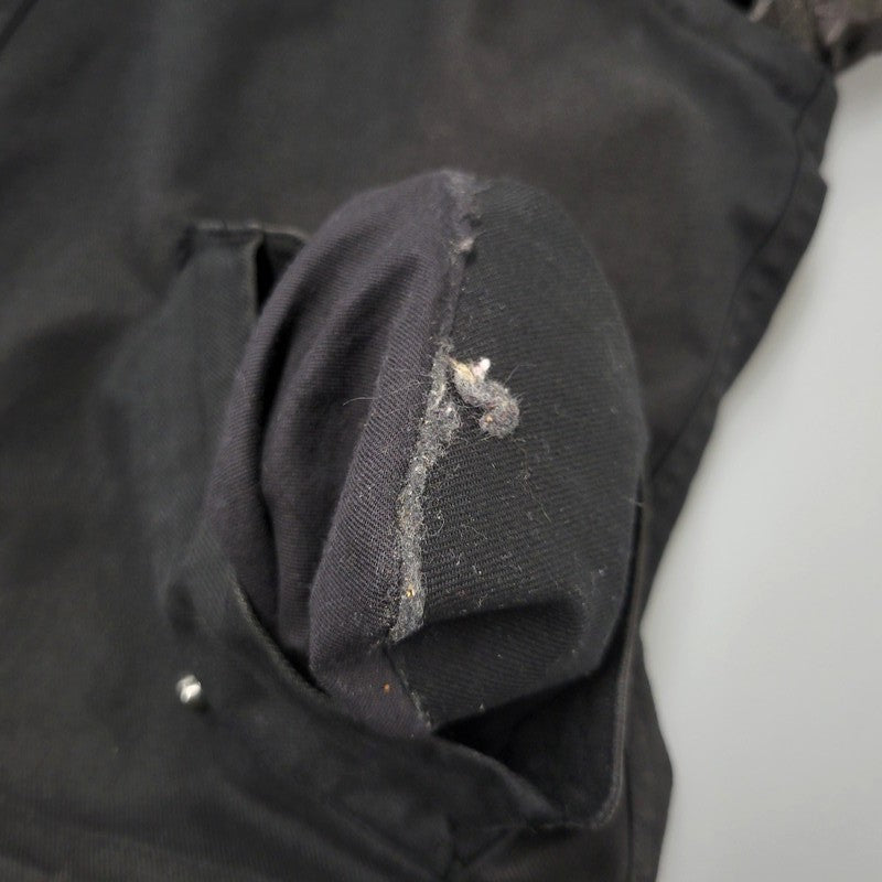 【現状渡し品】【レディース】 CHRISTIAN DADA クリスチャンダダ QUILTING LINER SWITCHING LEATHER MOD COAT キルティングライナー スイッチング レザー モッズコート 168-260829-as-18-izu サイズ：M カラー：ブラック 万代Net店