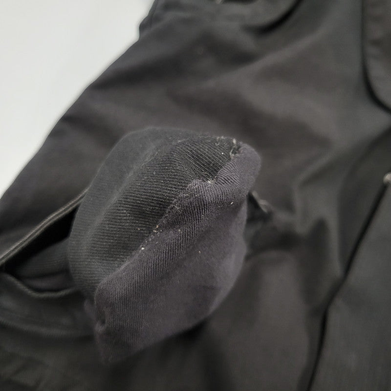 【現状渡し品】【レディース】 CHRISTIAN DADA クリスチャンダダ QUILTING LINER SWITCHING LEATHER MOD COAT キルティングライナー スイッチング レザー モッズコート 168-260829-as-18-izu サイズ：M カラー：ブラック 万代Net店