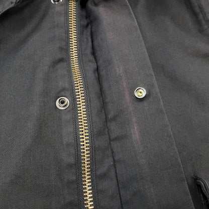 【現状渡し品】【レディース】 CHRISTIAN DADA クリスチャンダダ QUILTING LINER SWITCHING LEATHER MOD COAT キルティングライナー スイッチング レザー モッズコート 168-260829-as-18-izu サイズ：M カラー：ブラック 万代Net店