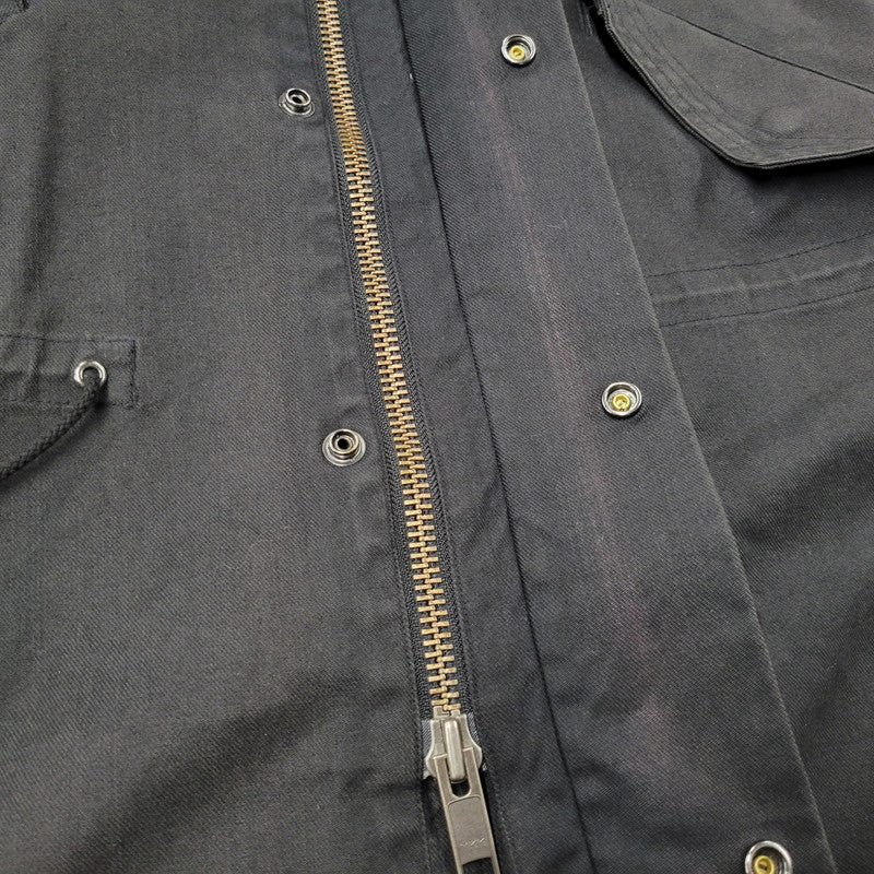 【現状渡し品】【レディース】 CHRISTIAN DADA クリスチャンダダ QUILTING LINER SWITCHING LEATHER MOD COAT キルティングライナー スイッチング レザー モッズコート 168-260829-as-18-izu サイズ：M カラー：ブラック 万代Net店