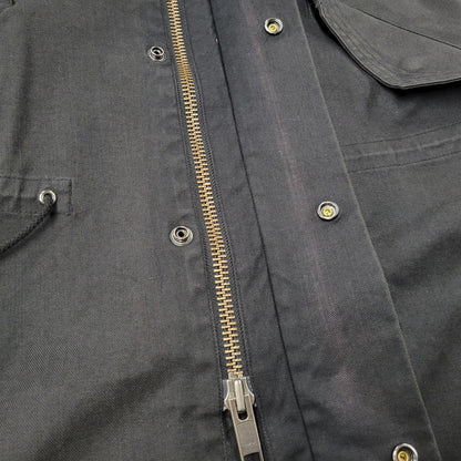 【現状渡し品】【レディース】 CHRISTIAN DADA クリスチャンダダ QUILTING LINER SWITCHING LEATHER MOD COAT キルティングライナー スイッチング レザー モッズコート 168-260829-as-18-izu サイズ：M カラー：ブラック 万代Net店
