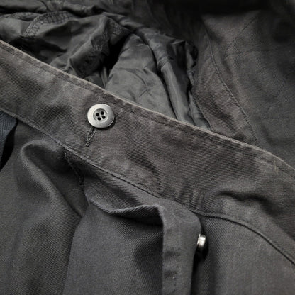 【現状渡し品】【レディース】 CHRISTIAN DADA クリスチャンダダ QUILTING LINER SWITCHING LEATHER MOD COAT キルティングライナー スイッチング レザー モッズコート 168-260829-as-18-izu サイズ：M カラー：ブラック 万代Net店