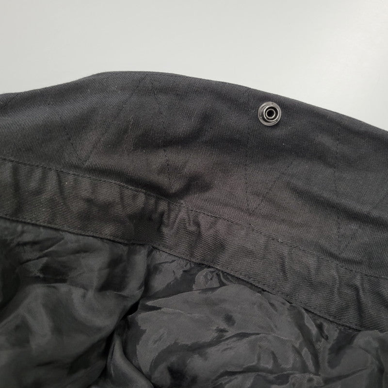【現状渡し品】【レディース】 CHRISTIAN DADA クリスチャンダダ QUILTING LINER SWITCHING LEATHER MOD COAT キルティングライナー スイッチング レザー モッズコート 168-260829-as-18-izu サイズ：M カラー：ブラック 万代Net店