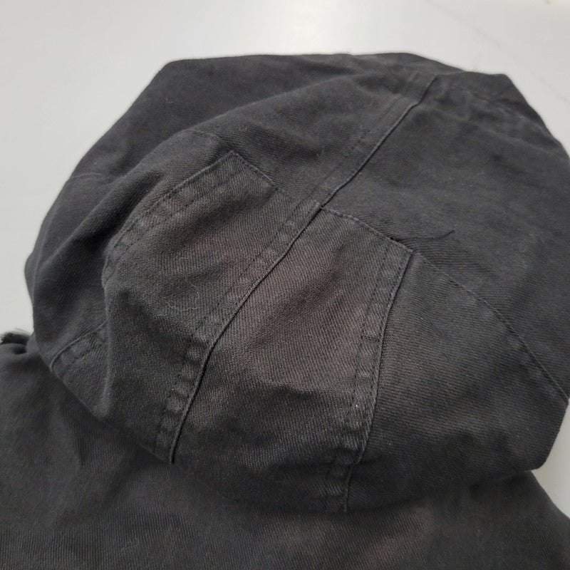【現状渡し品】【レディース】 CHRISTIAN DADA クリスチャンダダ QUILTING LINER SWITCHING LEATHER MOD COAT キルティングライナー スイッチング レザー モッズコート 168-260829-as-18-izu サイズ：M カラー：ブラック 万代Net店