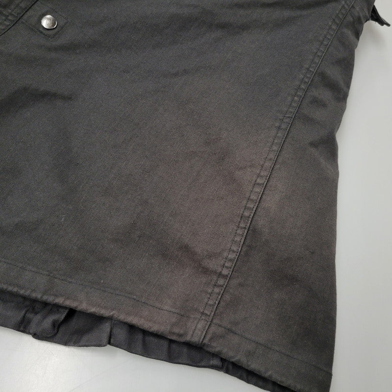 【現状渡し品】【レディース】 CHRISTIAN DADA クリスチャンダダ QUILTING LINER SWITCHING LEATHER MOD COAT キルティングライナー スイッチング レザー モッズコート 168-260829-as-18-izu サイズ：M カラー：ブラック 万代Net店