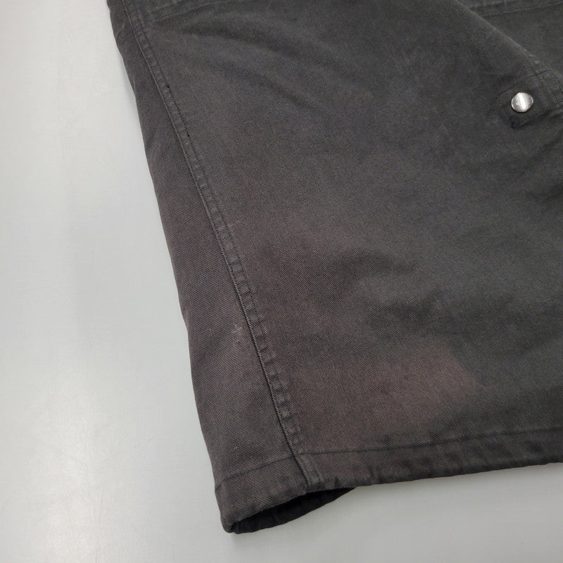 【現状渡し品】【レディース】 CHRISTIAN DADA クリスチャンダダ QUILTING LINER SWITCHING LEATHER MOD COAT キルティングライナー スイッチング レザー モッズコート 168-260829-as-18-izu サイズ：M カラー：ブラック 万代Net店