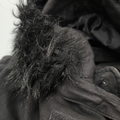 【現状渡し品】【レディース】 CHRISTIAN DADA クリスチャンダダ QUILTING LINER SWITCHING LEATHER MOD COAT キルティングライナー スイッチング レザー モッズコート 168-260829-as-18-izu サイズ：M カラー：ブラック 万代Net店