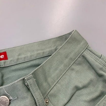 【中古品】【メンズ】 SUPREME シュプリーム DENIM PAINTER PANTS デニム ペインター パンツ ボトムス 149-260704-kh-01-izu サイズ：30 カラー：ミント 万代Net店