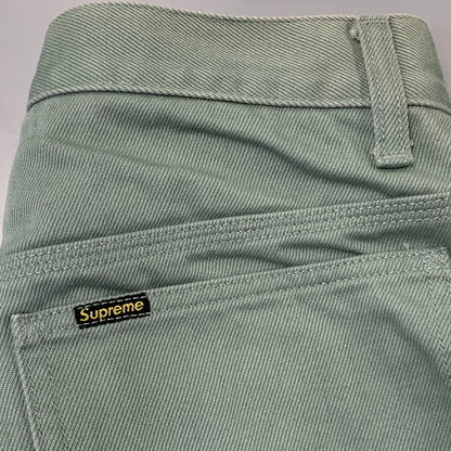 【中古品】【メンズ】 SUPREME シュプリーム DENIM PAINTER PANTS デニム ペインター パンツ ボトムス 149-260704-kh-01-izu サイズ：30 カラー：ミント 万代Net店