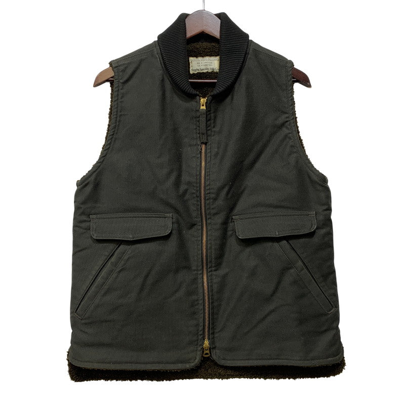 【中古品】【メンズ】 TROPHY CLOTHING トロフィークロージング STORM VEST ストーム ベスト アウター 145-260905-cs-12-izu サイズ：38 カラー：カーキ 万代Net店