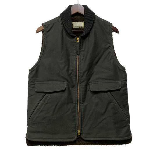 【中古品】【メンズ】 TROPHY CLOTHING トロフィークロージング STORM VEST ストーム ベスト アウター 145-260905-cs-12-izu サイズ：38 カラー：カーキ 万代Net店