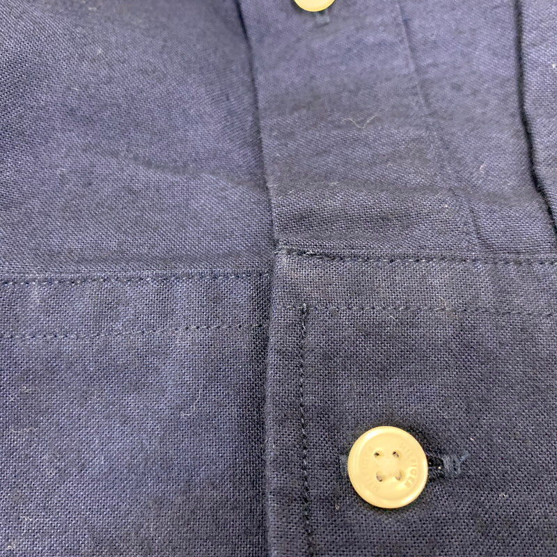 【中古美品】【メンズ】 TOMMY HILFIGER トミーヒルフィガー MW40890 ブラッシュオックスフォードクレストポケットシャツ トップス 147-260715-kh-03-izu サイズ：XL カラー：ネイビー 万代Net店