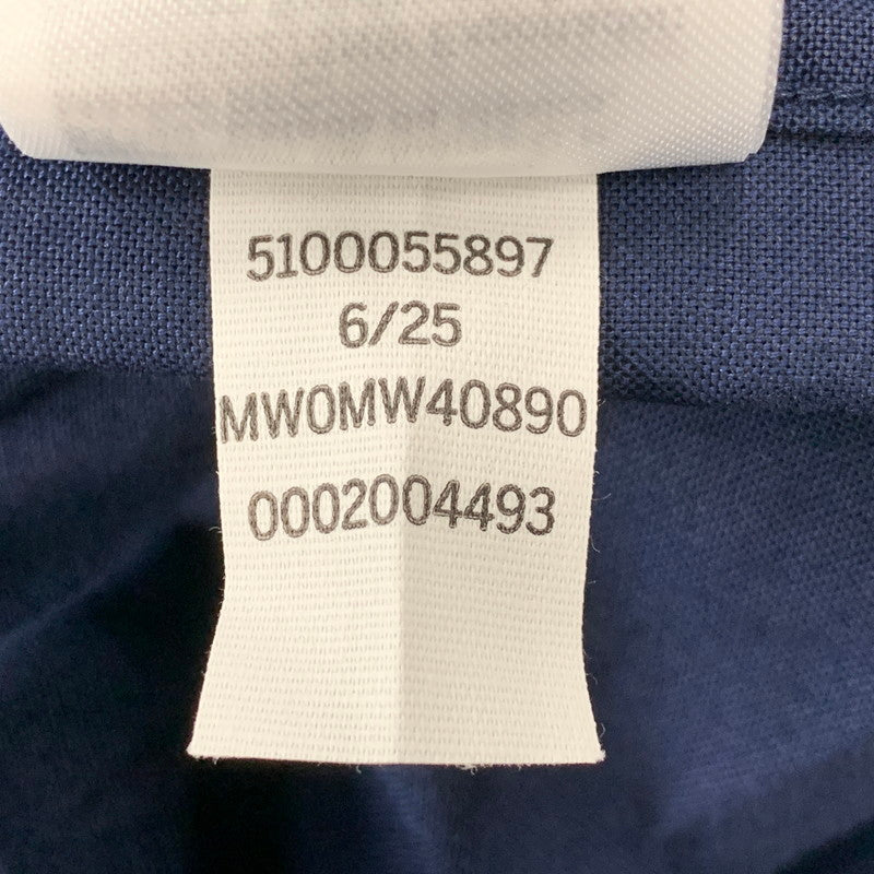 【中古美品】【メンズ】 TOMMY HILFIGER トミーヒルフィガー MW40890 ブラッシュオックスフォードクレストポケットシャツ トップス 147-260715-kh-03-izu サイズ：XL カラー：ネイビー 万代Net店