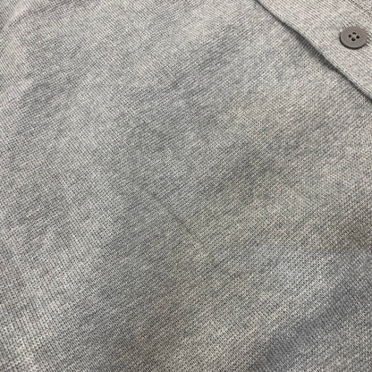 【中古美品】【メンズ】 TOMMY HILFIGER トミーヒルフィガー MW40197 コットンシルクブレンドカーディガン トップス 147-260715-kh-04-izu サイズ：XL カラー：グレー 万代Net店
