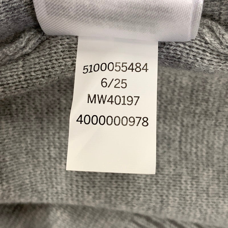 【中古美品】【メンズ】 TOMMY HILFIGER トミーヒルフィガー MW40197 コットンシルクブレンドカーディガン トップス 147-260715-kh-04-izu サイズ：XL カラー：グレー 万代Net店