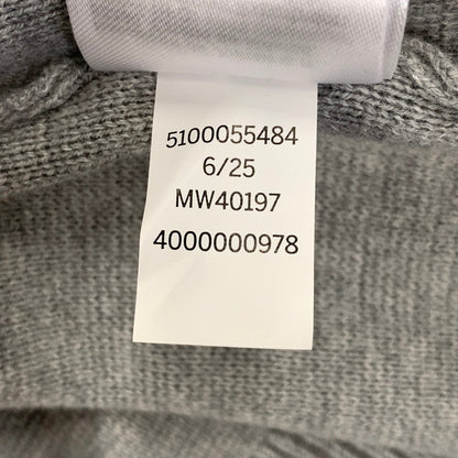 【中古美品】【メンズ】 TOMMY HILFIGER トミーヒルフィガー MW40197 コットンシルクブレンドカーディガン トップス 147-260715-kh-04-izu サイズ：XL カラー：グレー 万代Net店