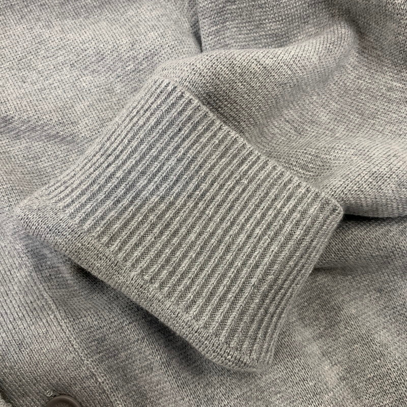 【中古美品】【メンズ】 TOMMY HILFIGER トミーヒルフィガー MW40197 コットンシルクブレンドカーディガン トップス 147-260715-kh-04-izu サイズ：XL カラー：グレー 万代Net店