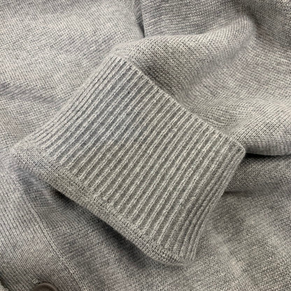 【中古美品】【メンズ】 TOMMY HILFIGER トミーヒルフィガー MW40197 コットンシルクブレンドカーディガン トップス 147-260715-kh-04-izu サイズ：XL カラー：グレー 万代Net店