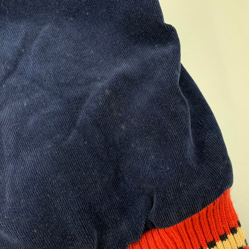 【中古品】【メンズ】 SUGAR CANE シュガーケーン M16268 RIB COLLAR CORDUROY JACKET リブ カラー コーデュロイ ジャケット アウター 145-260712-ya-22-izu サイズ：38R カラー：ネイビー 万代Net店