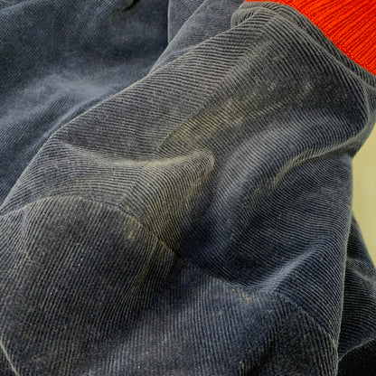 【中古品】【メンズ】 SUGAR CANE シュガーケーン M16268 RIB COLLAR CORDUROY JACKET リブ カラー コーデュロイ ジャケット アウター 145-260712-ya-22-izu サイズ：38R カラー：ネイビー 万代Net店