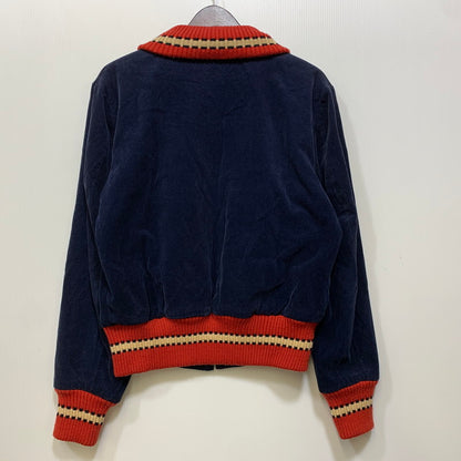 【中古品】【メンズ】 SUGAR CANE シュガーケーン M16268 RIB COLLAR CORDUROY JACKET リブ カラー コーデュロイ ジャケット アウター 145-260712-ya-22-izu サイズ：38R カラー：ネイビー 万代Net店