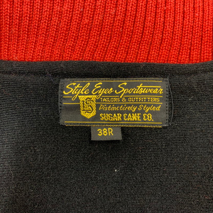 【中古品】【メンズ】 SUGAR CANE シュガーケーン M16268 RIB COLLAR CORDUROY JACKET リブ カラー コーデュロイ ジャケット アウター 145-260712-ya-22-izu サイズ：38R カラー：ネイビー 万代Net店