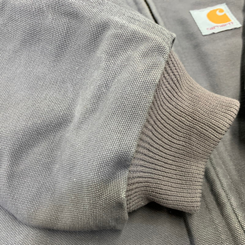 【中古品】【メンズ】 CARHARTT カーハート J140-GVL USA製 21年製 FIRM DUCK INSULATED FLANNEL-LINED ACTIVE JACKET ファーム ダック インサレーテッド フランネルラインド アクティブ ジャケット アウター 146-260905-cs-04-izu サイズ：M カラー：グレー 万代Net店