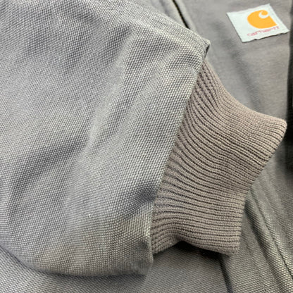 【中古品】【メンズ】 CARHARTT カーハート J140-GVL USA製 21年製 FIRM DUCK INSULATED FLANNEL-LINED ACTIVE JACKET ファーム ダック インサレーテッド フランネルラインド アクティブ ジャケット アウター 146-260905-cs-04-izu サイズ：M カラー：グレー 万代Net店