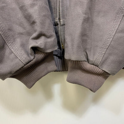 【中古品】【メンズ】 CARHARTT カーハート J140-GVL USA製 21年製 FIRM DUCK INSULATED FLANNEL-LINED ACTIVE JACKET ファーム ダック インサレーテッド フランネルラインド アクティブ ジャケット アウター 146-260905-cs-04-izu サイズ：M カラー：グレー 万代Net店