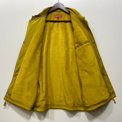 【中古品】【メンズ】 SUPREME シュプリーム 16AW OLD ENGLISH COACH JACKET オールド イングリッシュ コーチジャケット アウター 149-260904-cs-03-izu サイズ：M カラー：イエロー 万代Net店