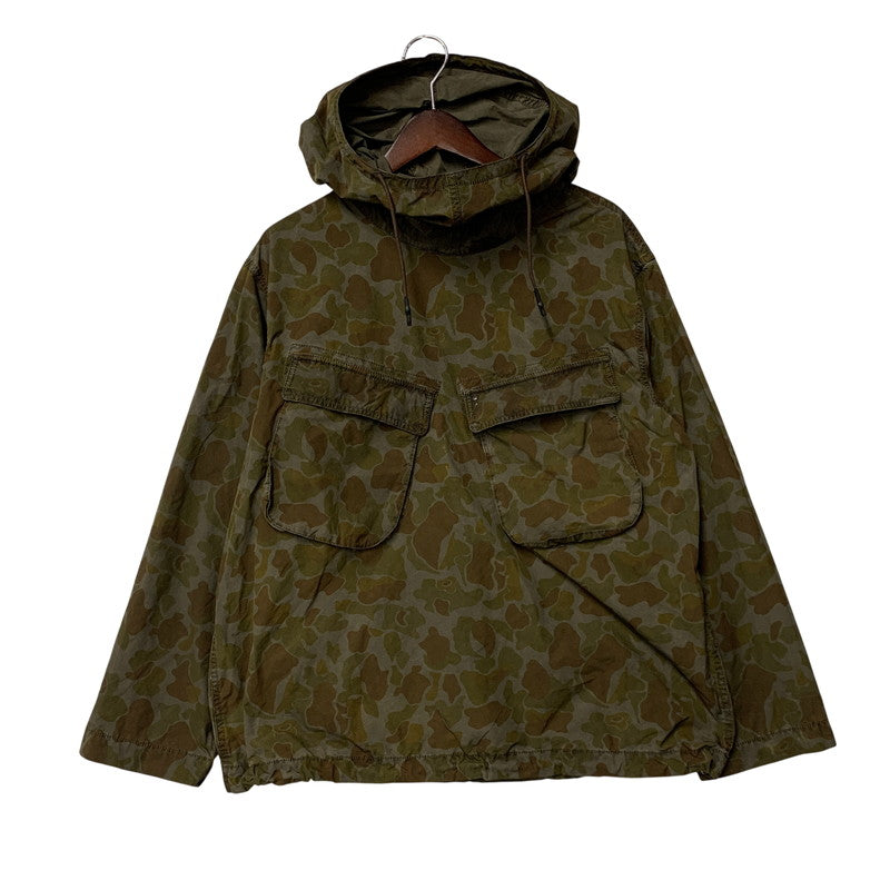 【中古品】【メンズ】 M.I.D.A ミダ M191212 CAMO ANORAK OVER DYE カモ アノラック オーバー ダイ アウター 141-260812-cs-09-izu サイズ：44 カラー：マルチ 万代Net店