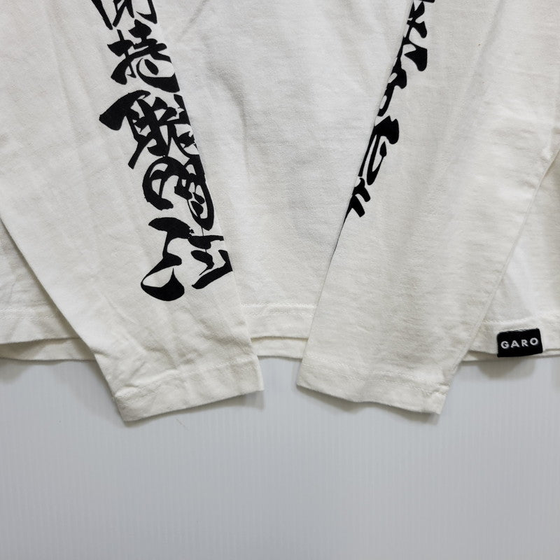 【中古品】【メンズ】 HARAKIRI ハラキリ × 牙狼 風神雷神 L S TEE ロングスリーブ Tシャツ トップス 長袖 145-260824-ya-19-izu サイズ：L カラー：ホワイト 万代Net店