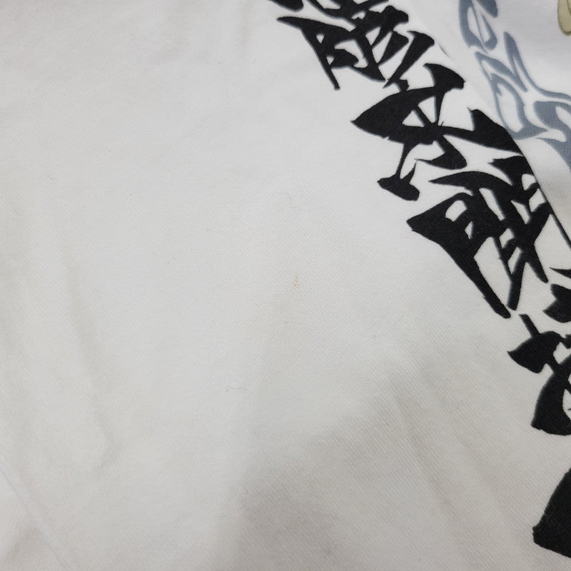 【中古品】【メンズ】 HARAKIRI ハラキリ × 牙狼 風神雷神 L S TEE ロングスリーブ Tシャツ トップス 長袖 145-260824-ya-19-izu サイズ：L カラー：ホワイト 万代Net店