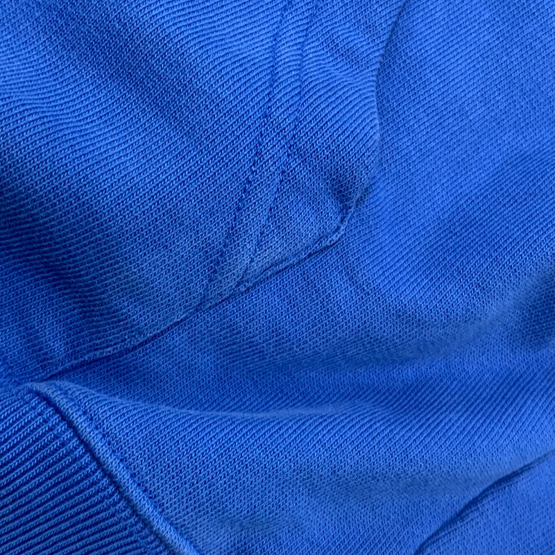 【中古品】【メンズ】 BALENCIAGA バレンシアガ 570811 国内正規 BACK LOGO HOODED SWEATSHIRT バック ロゴ フーデッド スウェットシャツ トップス 長袖 141-260712-ya-06-izu サイズ：M カラー：ブルー 万代Net店