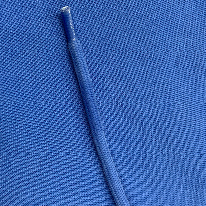 【中古品】【メンズ】 BALENCIAGA バレンシアガ 570811 国内正規 BACK LOGO HOODED SWEATSHIRT バック ロゴ フーデッド スウェットシャツ トップス 長袖 141-260712-ya-06-izu サイズ：M カラー：ブルー 万代Net店
