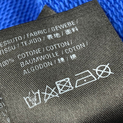 【中古品】【メンズ】 BALENCIAGA バレンシアガ 570811 国内正規 BACK LOGO HOODED SWEATSHIRT バック ロゴ フーデッド スウェットシャツ トップス 長袖 141-260712-ya-06-izu サイズ：M カラー：ブルー 万代Net店