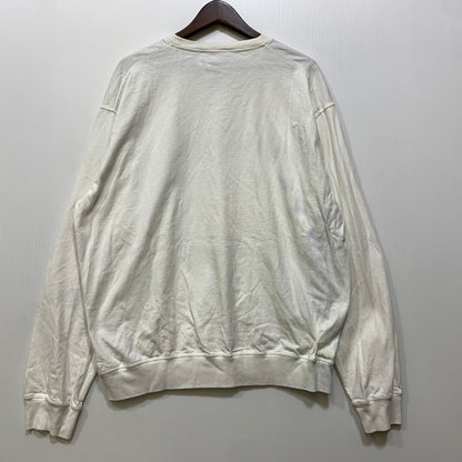 【中古品】【メンズ】 DSQUARED2 ディースクエアード CURVED LOGO SWEATSHIRT S71GU0443S23851 カーブドロゴスウェットシャツ 長袖 141-260712-as-04-izu サイズ：XL カラー：ホワイト 万代Net店
