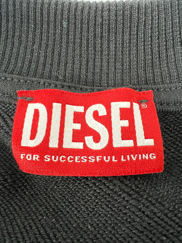 【中古品】【メンズ】 DIESEL ディーゼル S-COOLING-L1 A11580-0BMBJ ショートスリーブ スウェット トップス 147-260803-kk-20-hon サイズ：M カラー：ブラック 万代Net店