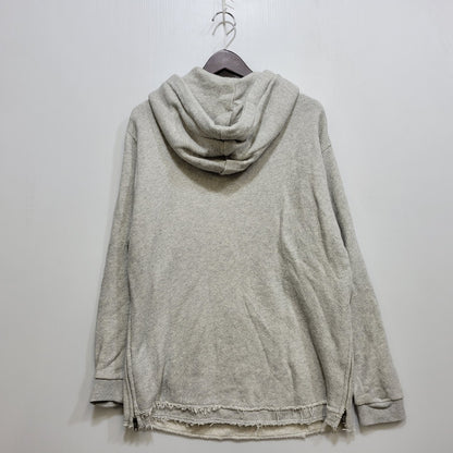 【中古品】【メンズ】 KITH キス × NANO UNIVERSE ナノユニバース NUC44TT0928FC SIDE ZIP CUTOFF HOODIE サイド ジップ カットオフ フーディー トップス 長袖 142-260824-ya-18-izu サイズ：XXS カラー：グレー 万代Net店
