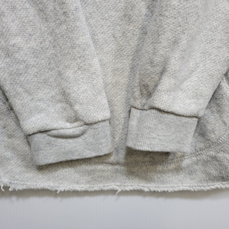 【中古品】【メンズ】 KITH キス × NANO UNIVERSE ナノユニバース NUC44TT0928FC SIDE ZIP CUTOFF HOODIE サイド ジップ カットオフ フーディー トップス 長袖 142-260824-ya-18-izu サイズ：XXS カラー：グレー 万代Net店