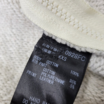 【中古品】【メンズ】 KITH キス × NANO UNIVERSE ナノユニバース NUC44TT0928FC SIDE ZIP CUTOFF HOODIE サイド ジップ カットオフ フーディー トップス 長袖 142-260824-ya-18-izu サイズ：XXS カラー：グレー 万代Net店