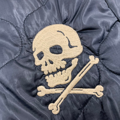 【中古品】【メンズ】 CROPPED HEADS クロップドヘッズ 虎×SKULL QUILTING VIETNAM JACKET キルティング ベトナム ジャケット アウター 145-260907-cs-14-izu サイズ：L カラー：ブラック 万代Net店