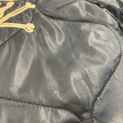 【中古品】【メンズ】 CROPPED HEADS クロップドヘッズ 虎×SKULL QUILTING VIETNAM JACKET キルティング ベトナム ジャケット アウター 145-260907-cs-14-izu サイズ：L カラー：ブラック 万代Net店