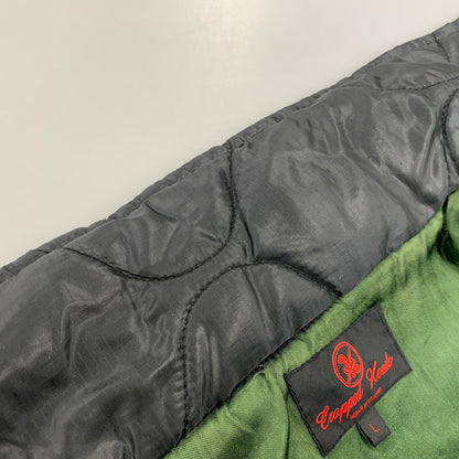 【中古品】【メンズ】 CROPPED HEADS クロップドヘッズ 虎×SKULL QUILTING VIETNAM JACKET キルティング ベトナム ジャケット アウター 145-260907-cs-14-izu サイズ：L カラー：ブラック 万代Net店