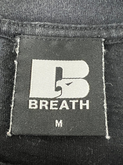 【中古品】【メンズ】 BREATH ブレス 25SS SKULL WING LOGO TEE BR25SS-C5006 スカル ウィングロゴ Tシャツ 半袖 トップス 147-260801-kk-22-hon サイズ：M カラー：BLACK 万代Net店