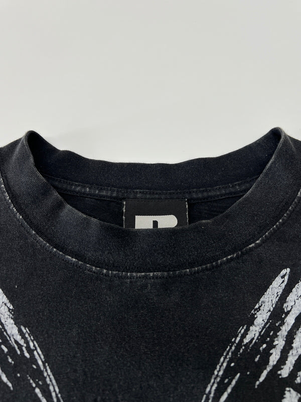 【中古品】【メンズ】 BREATH ブレス 25SS SKULL WING LOGO TEE BR25SS-C5006 スカル ウィングロゴ Tシャツ 半袖 トップス 147-260801-kk-22-hon サイズ：M カラー：BLACK 万代Net店