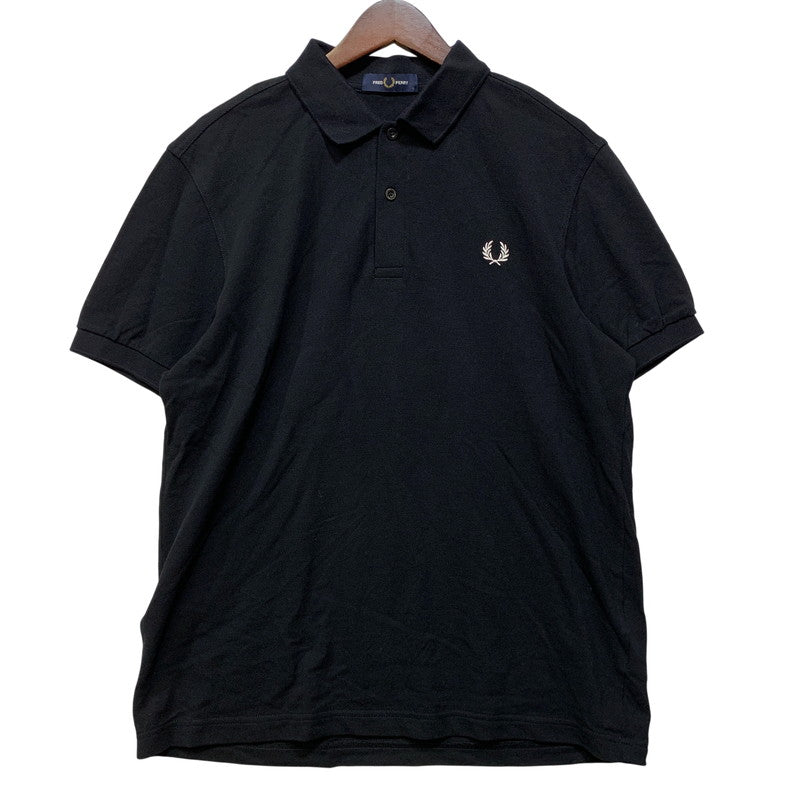 【中古品】【メンズ】 FRED PERRY フレッドペリー M6000 POLO SS SHIRT ポロ ショートスリーブ シャツ トップス 141-260715-kh-02-izu サイズ：L カラー：ブラック 万代Net店