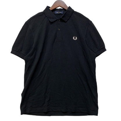 【中古品】【メンズ】 FRED PERRY フレッドペリー M6000 POLO SS SHIRT ポロ ショートスリーブ シャツ トップス 141-260715-kh-02-izu サイズ：L カラー：ブラック 万代Net店
